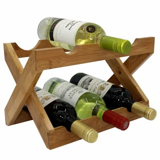 6 bottle wine rack